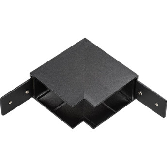 Соединитель трековый однофазный LIGHTSTAR TETA 505137 L-образный на стену для PRO черный